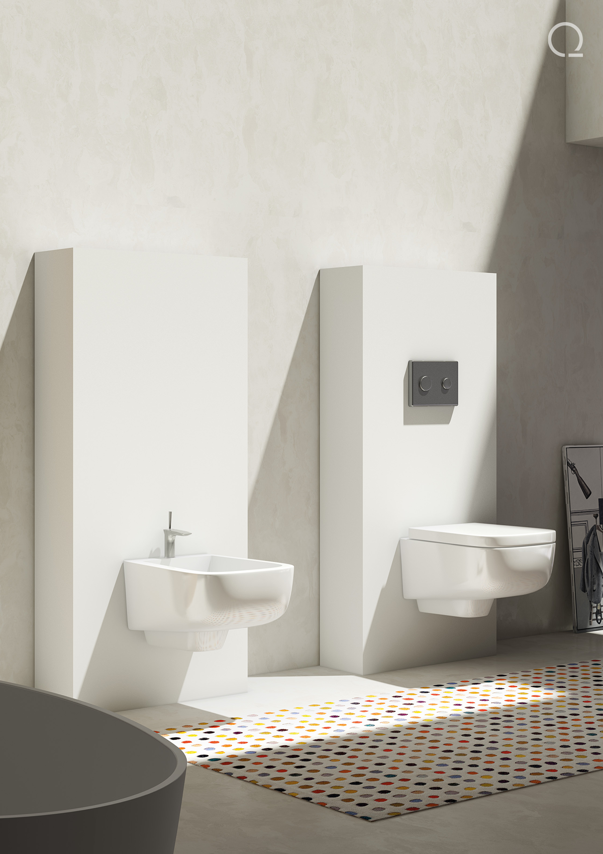 <b>Daisy</b> | Spüllkasteverkleidung Deco Bidet – Standardfarben