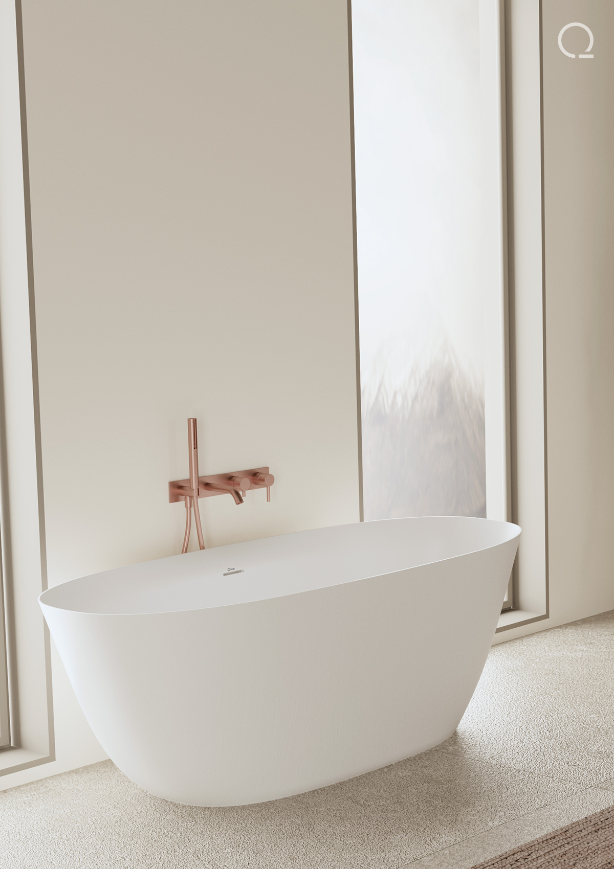 <b>Lake</b> | Badewanne – Monocolor