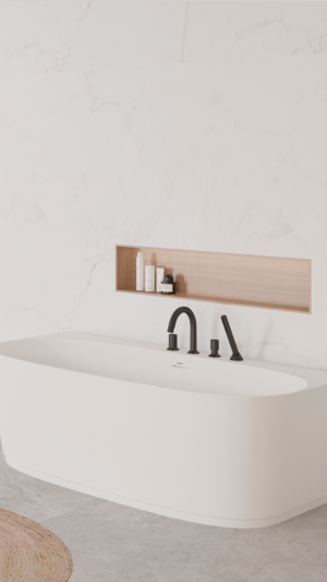 <b>River</b> |Badewanne – Monocolor