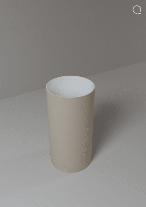 <b>Podium</b> | Waschbecken Totem – Bicolor – Bild 2