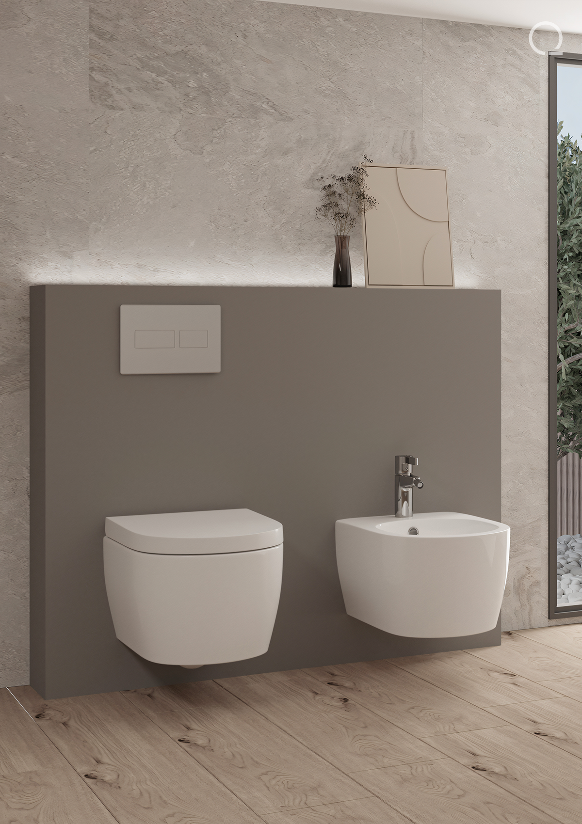 <b>Daisy</b> | Spüllkasteverkleidung Deco Bidet – Spezialfarben